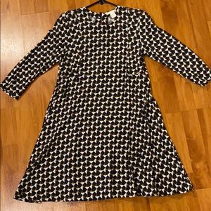 H&M dress straight knee length.